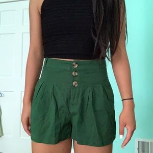 pacsun green shorts
